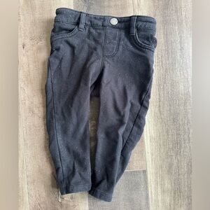 The Children’s Place Black Pull-On Jeggings | 12–18 Months